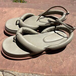 Vicenza  Puffy Ankle Strap Sandals